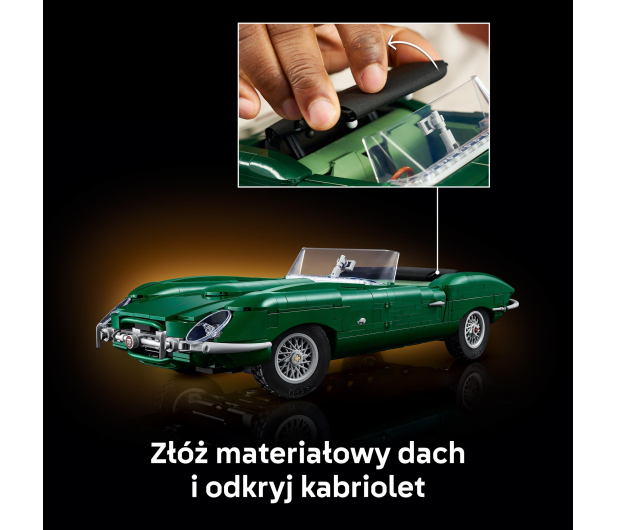 LEGO ICONS 11381 Jaguar E-Type - 1547385 - zdjęcie 6